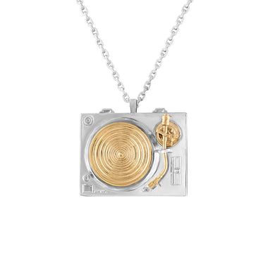 Lux Turntable Pendant With Necklace Chain