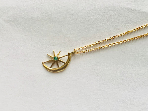 Moon Star Necklace
