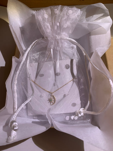 Moon Star Necklace