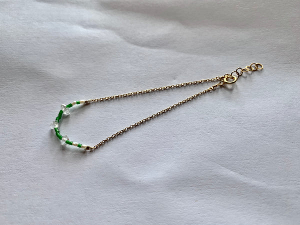 Harkimer diamond colored bracelet