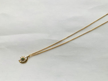 Moon Star Necklace