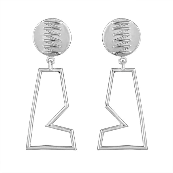 Zigzag Earrings Silver