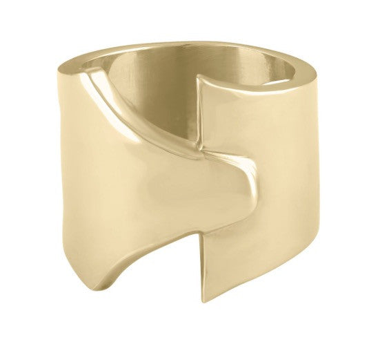 Wrapped Ring Gold