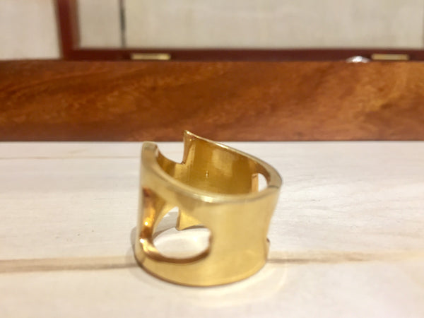 Wrapped Ring Gold