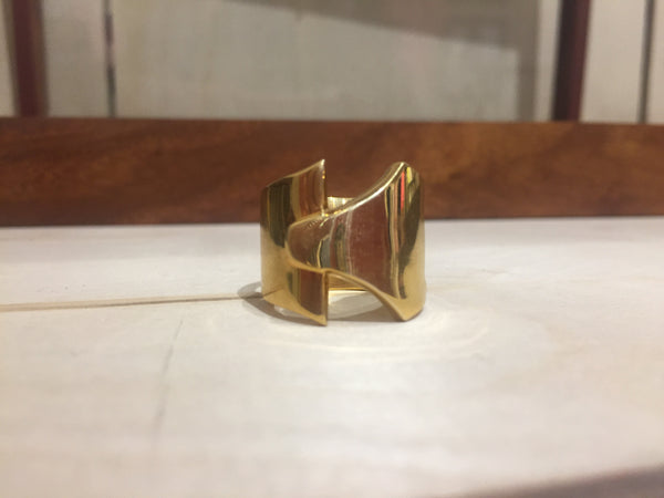Wrapped Ring Gold