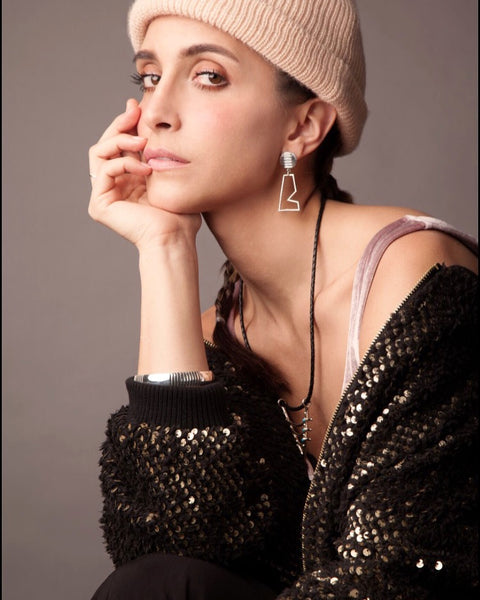 Zigzag Earrings Silver