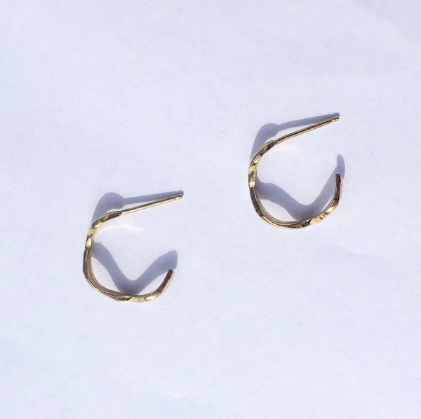 Wave earrings