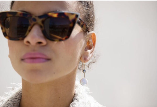 Gold Drop Earrings (Sold as Single)